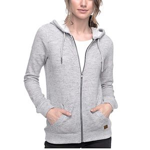 🆕 Roxy Gray Women’s Zip Up Jacket